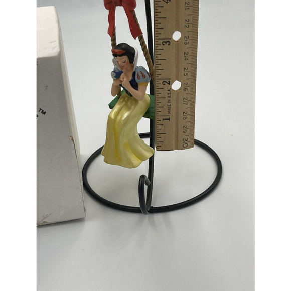 Disney Christmas Magic Ornaments W/Box Cinderella Snow White Ariel Set/3 - Picture 11 of 14